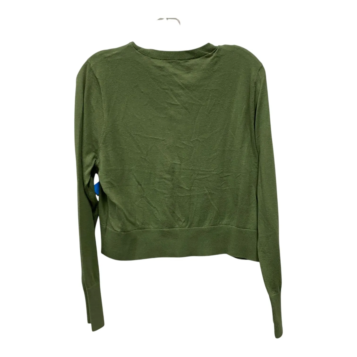 Sweater Cardigan By Loft In Green, Size:L