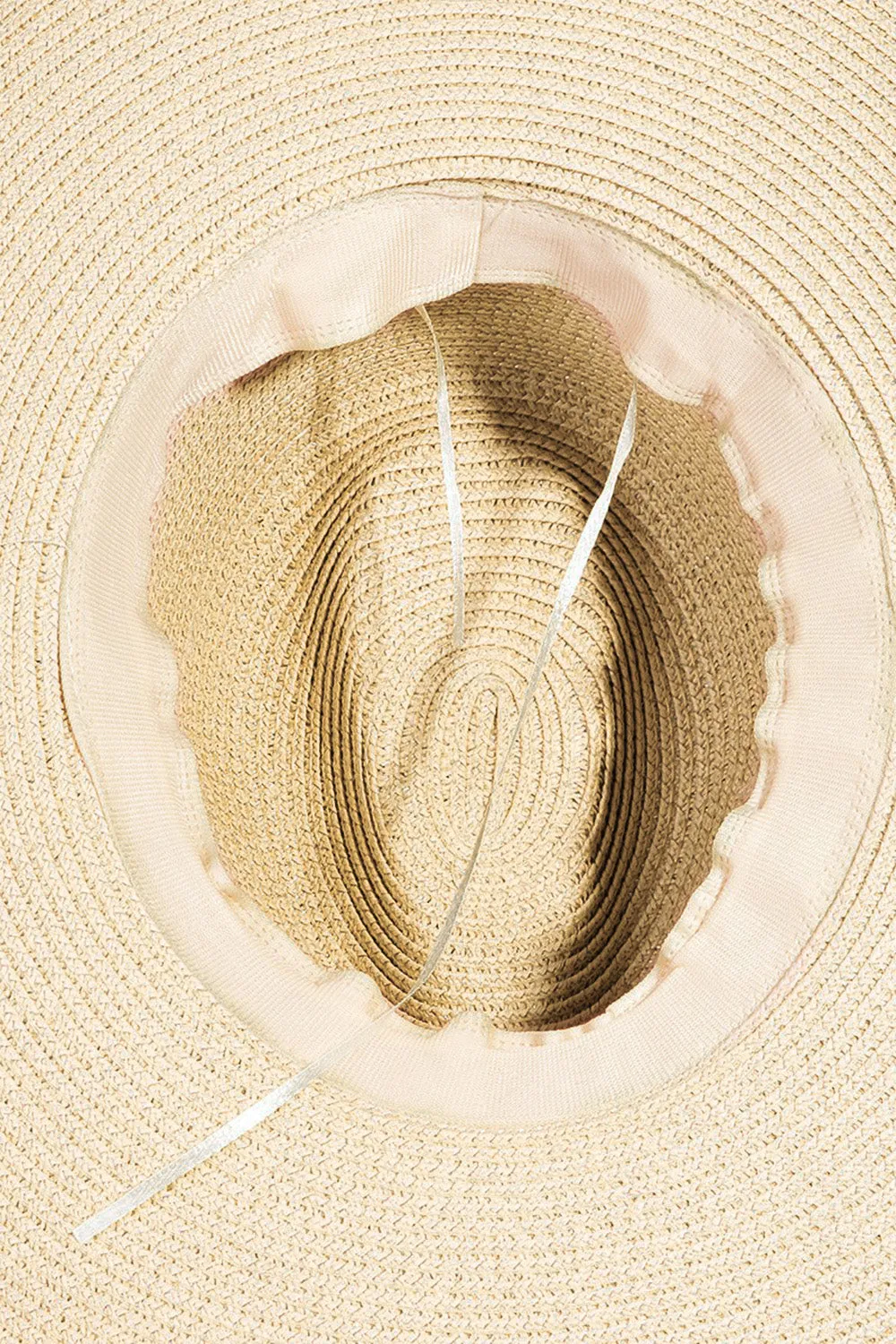 TEEK - Ivory Fame Geometric Raw Hem Hat