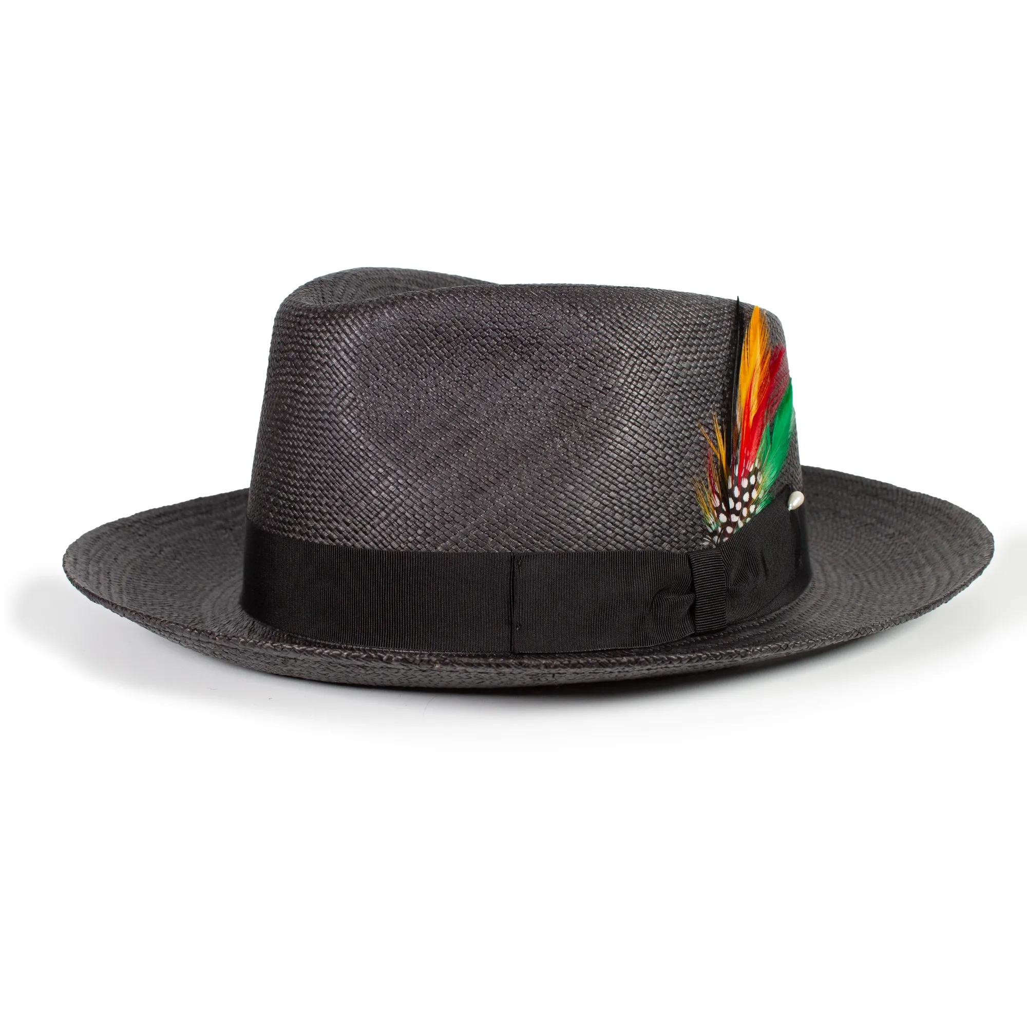 The Sophisticate Panama Straw Hat in White