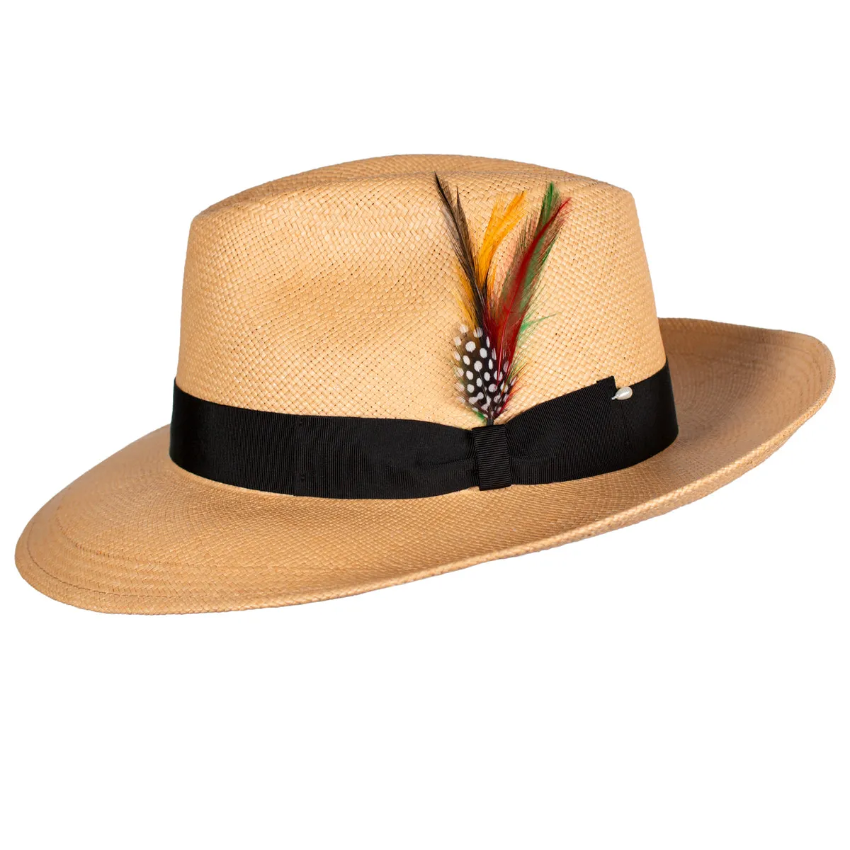 The Sophisticate Panama Straw Hat in White