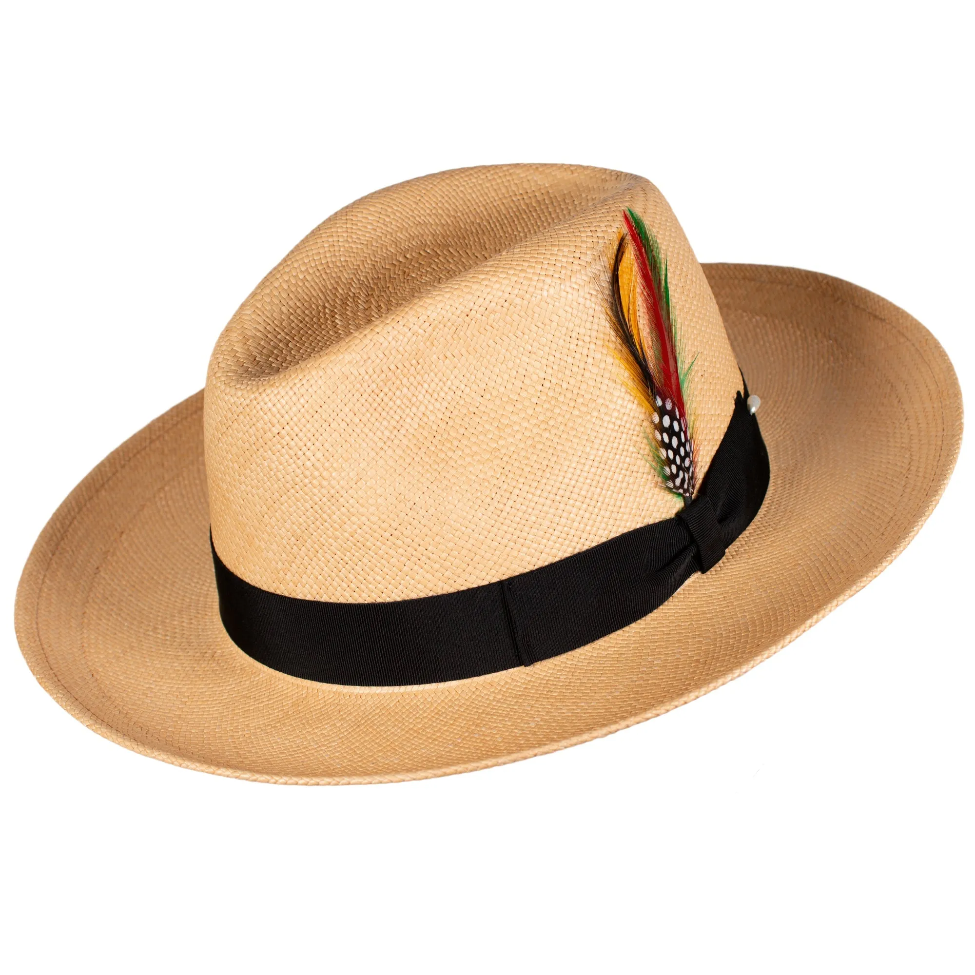 The Sophisticate Panama Straw Hat in White