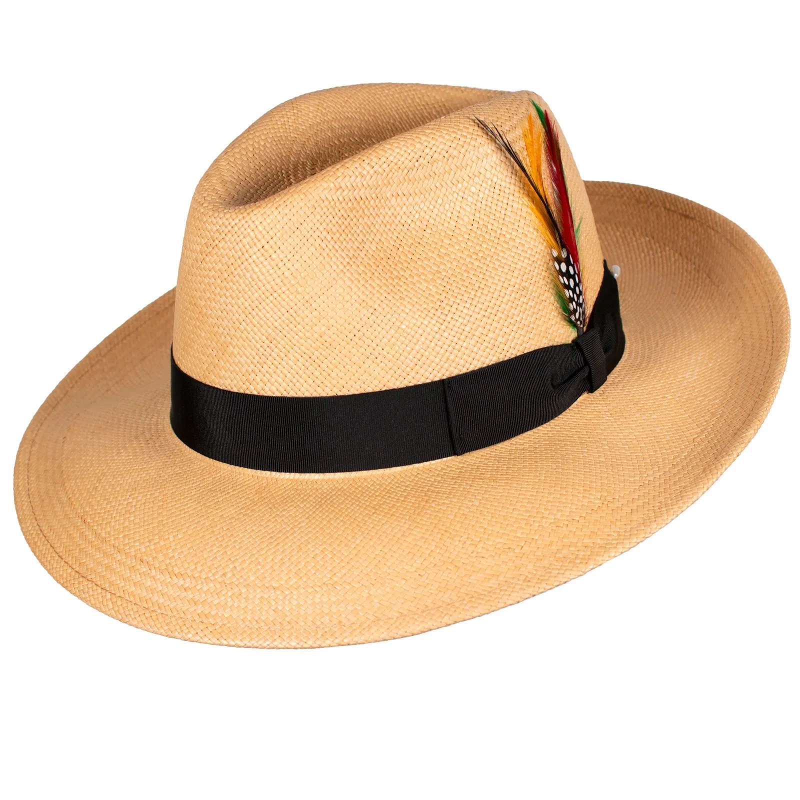The Sophisticate Panama Straw Hat in White