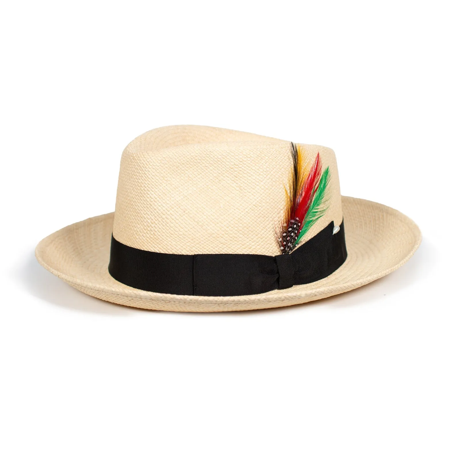 The Sophisticate Panama Straw Hat in White