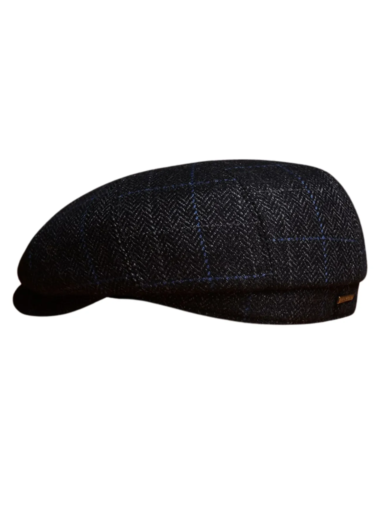 Vintage-Inspired Tweed Wool Tweed Newsboy Cap