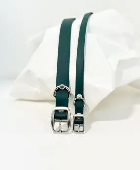 Walk By Good Boy - Biothane Collar - Forest