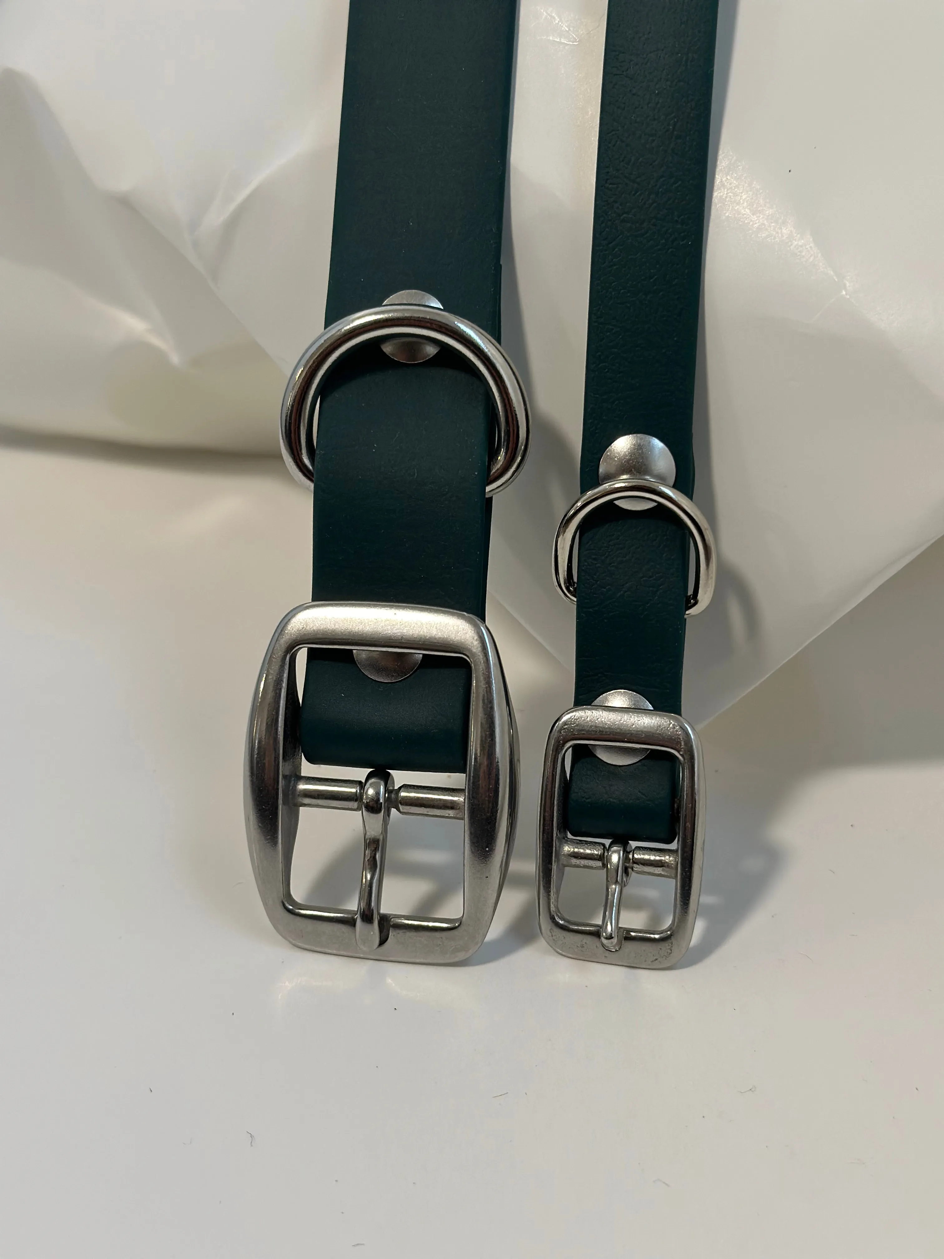 Walk By Good Boy - Biothane Collar - Forest