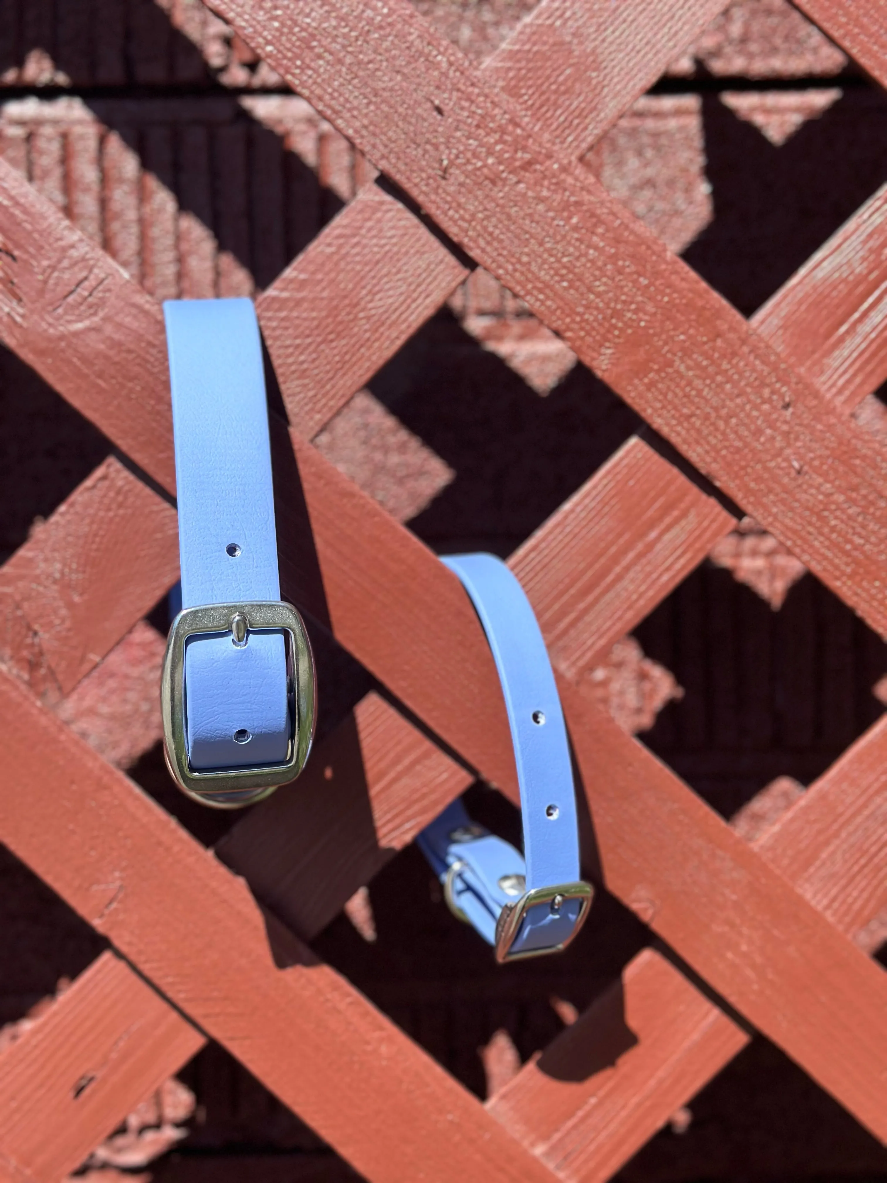 Walk By Good Boy - Biothane Collar - Periwinkle