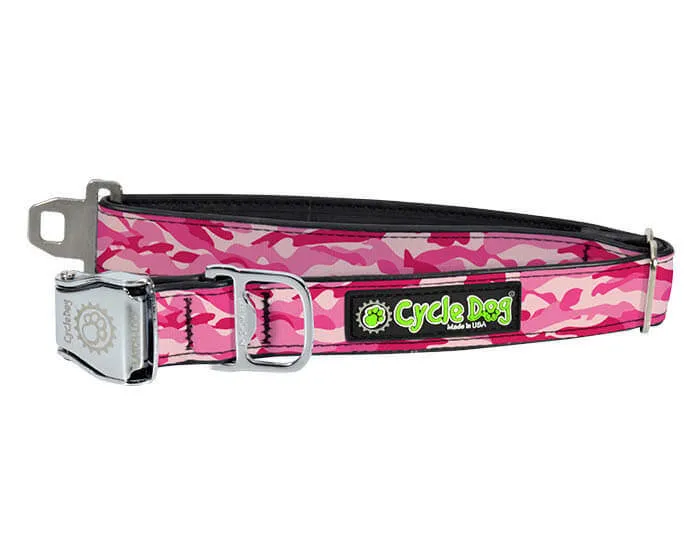 Waterproof No Stinky Pink Camo Collar