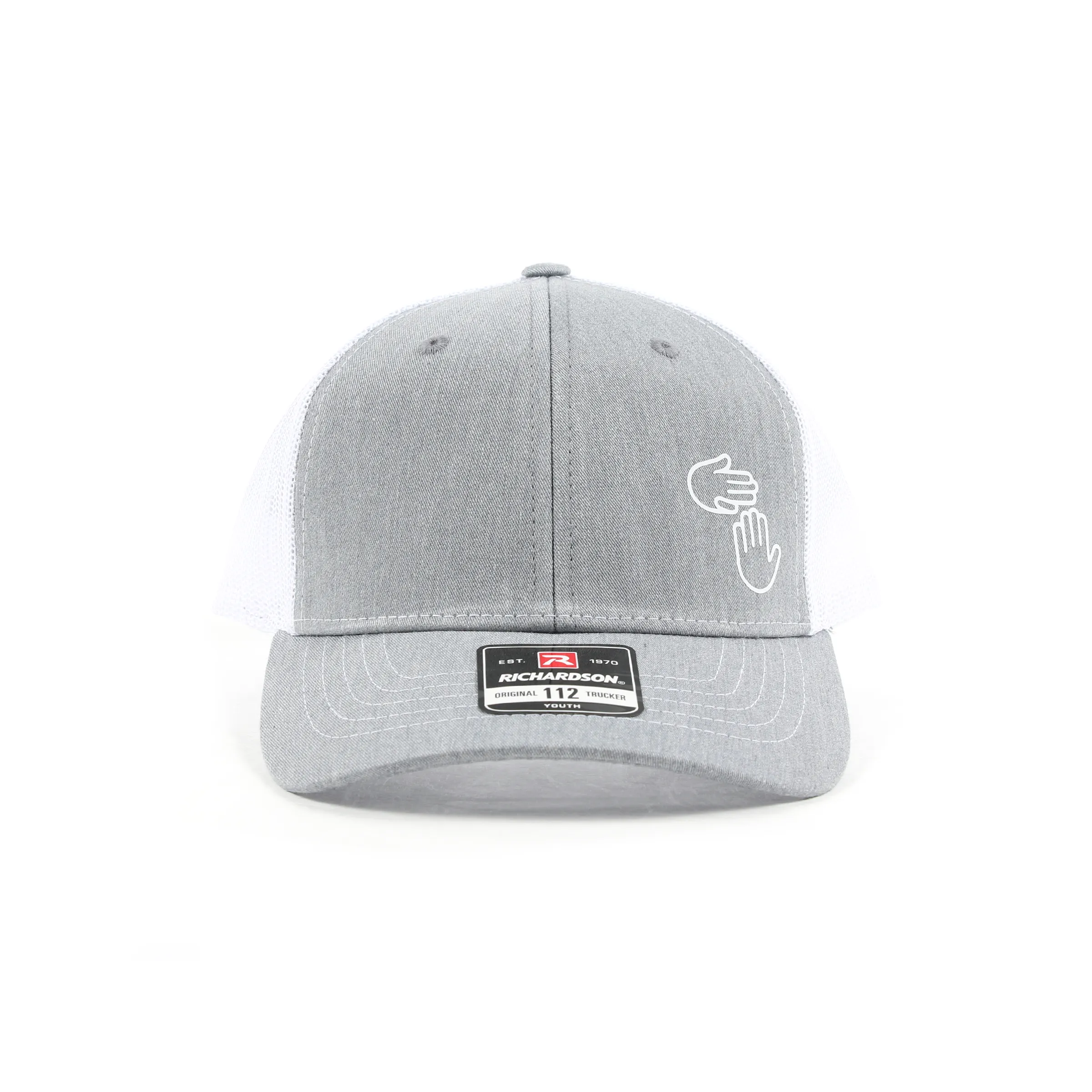 Youth Snapback Trucker (Grey/White)